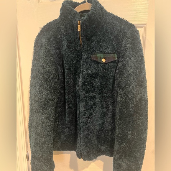 Pendleton Navy Blue Teddy Sherpa Jacket Sz M - Picture 7 of 7